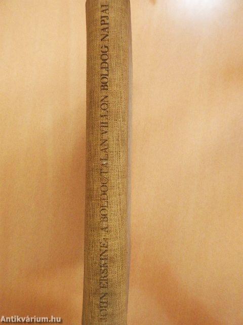 A boldogtalan Villon boldog napjai