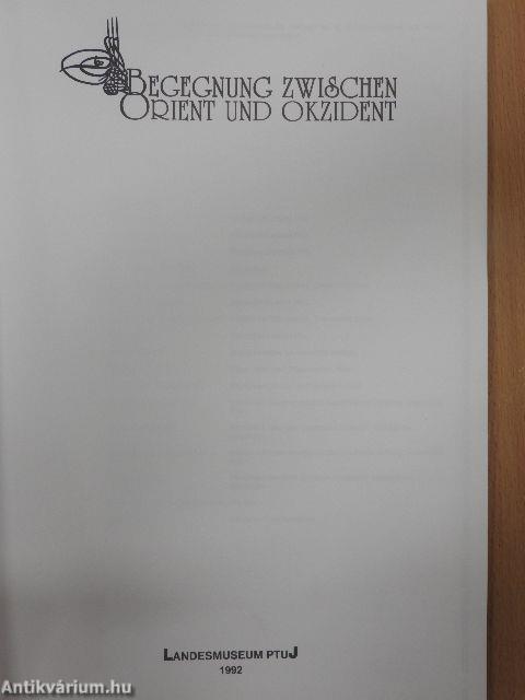 Begegnung Zwischen Orient und Okzident