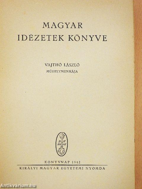 Magyar idézetek könyve