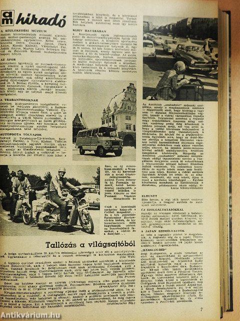 Autó-Motor 1968. január-december