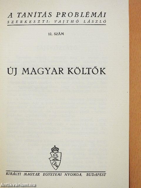 Új magyar költők I.