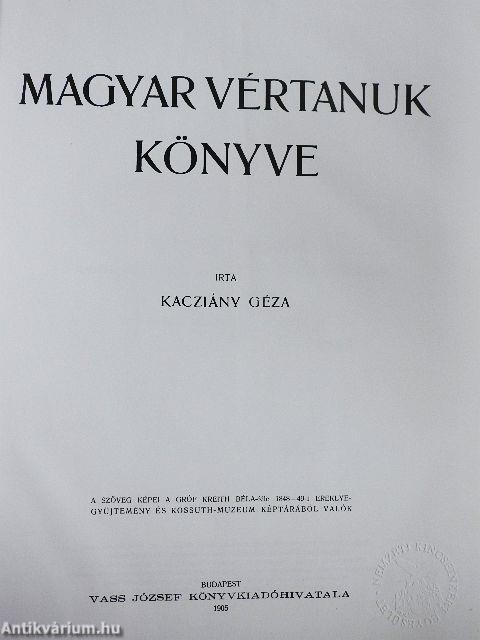 Magyar vértanuk könyve