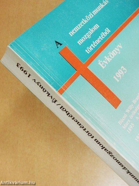 A nemzetközi munkásmozgalom történetéből 1993