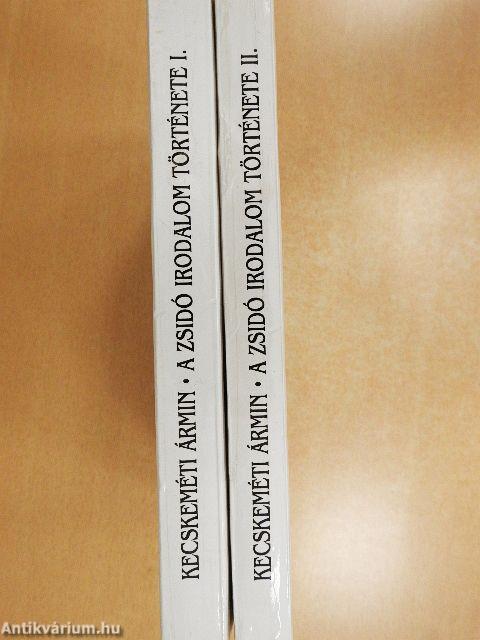 A zsidó irodalom története I-II.