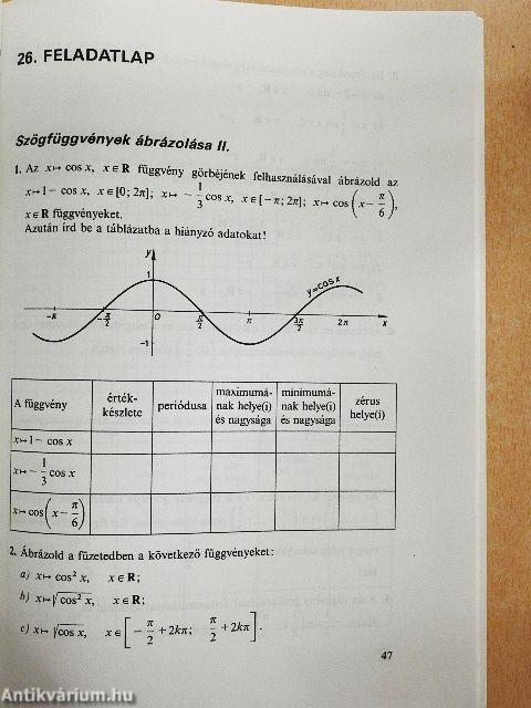 Matematika feladatlapok II.