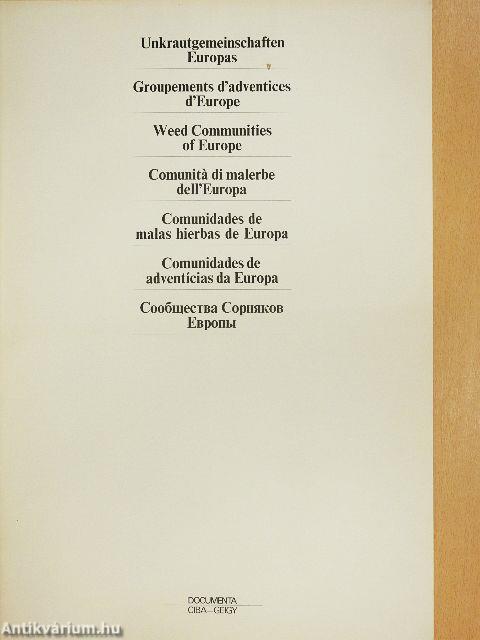 Unkrautgemeinschaften Europas