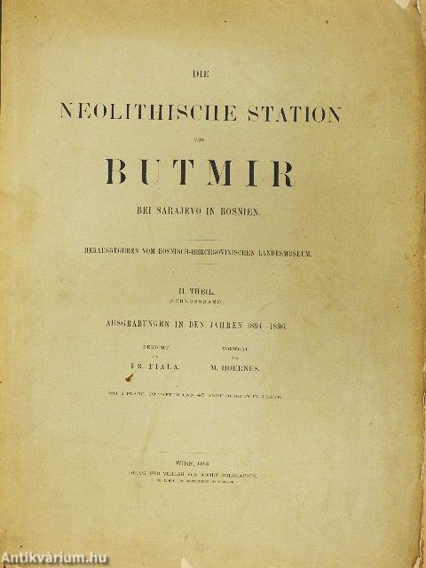 Die Neolithische Station von Butmir bei Sarajevo in Bosnien II.