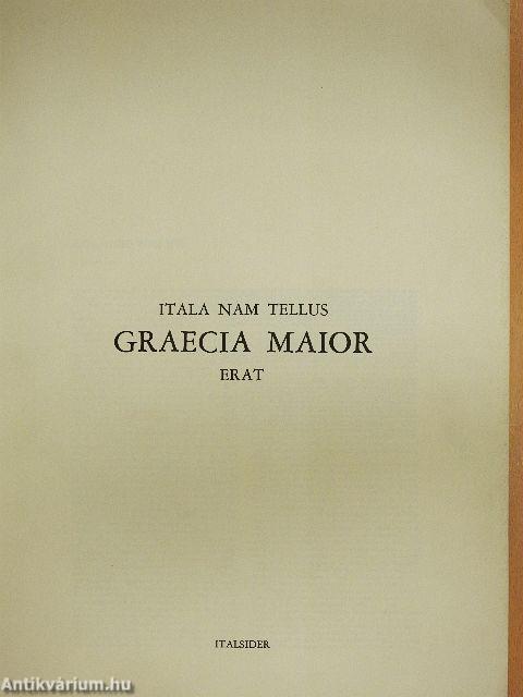 Itala nam tellus Graecia Maior erat. Ovid. 4. Fast./Taranto