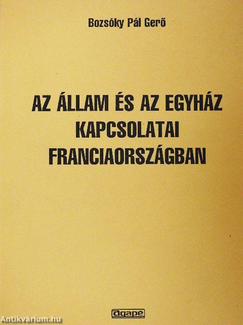 Az állam és az egyház kapcsolatai Franciaországban