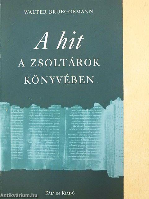 A hit a Zsoltárok könyvében