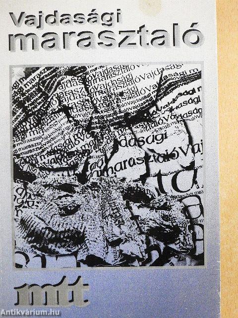 Vajdasági marasztaló