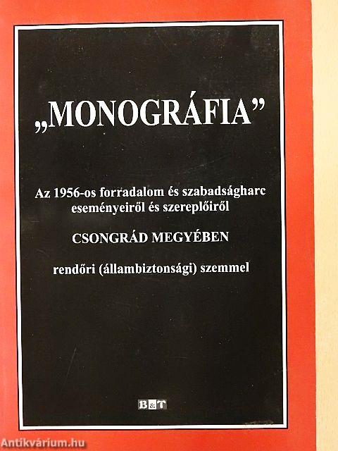 "Monográfia"