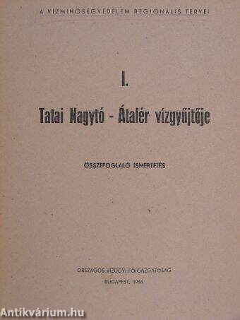 Tatai Nagytó - Átalér vízgyűjtője