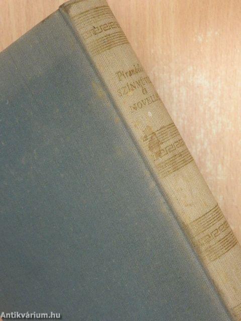 Színművek és novellák