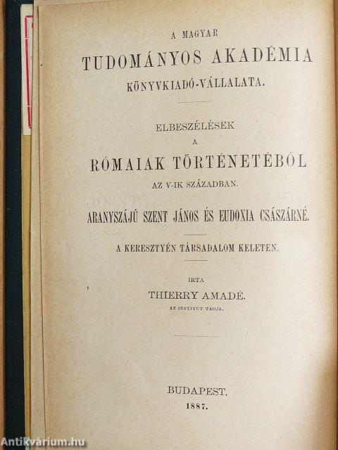 Elbeszélések a rómaiak történetéből az V-ik században III.