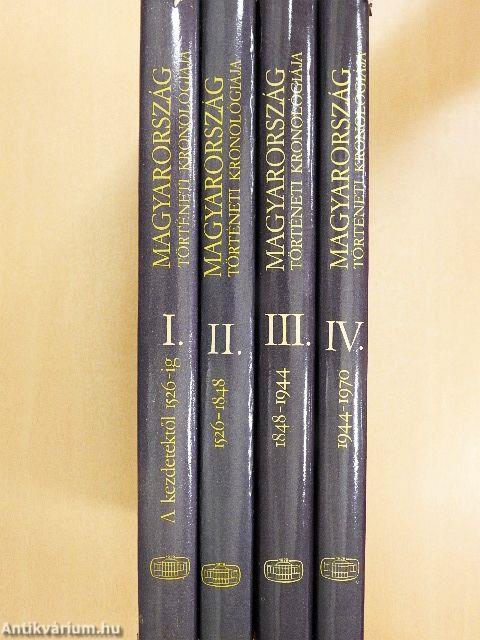 Magyarország történeti kronológiája I-IV.