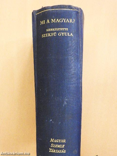 Mi a magyar? (rossz állapotú)