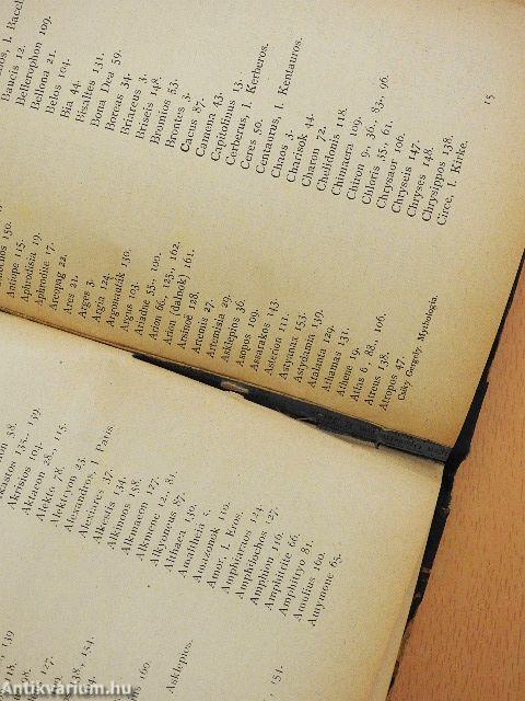 Görög-római mythologia (rossz állapotú)