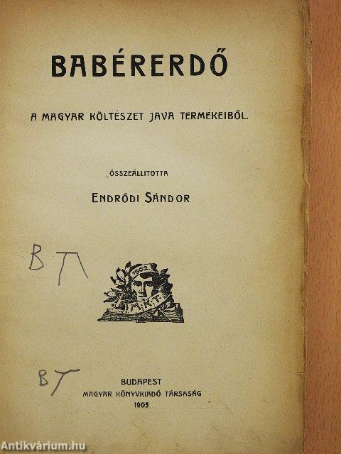 Babérerdő (rossz állapotú)