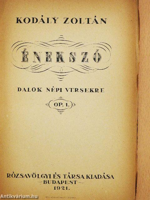 Énekszó (rossz állapotú)