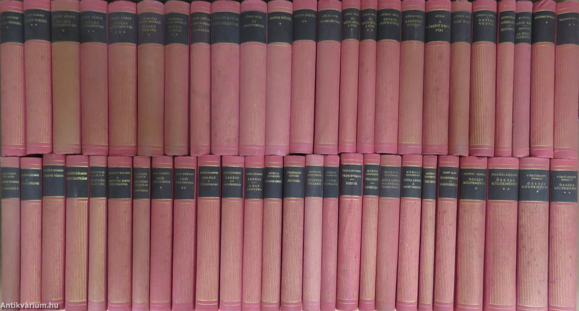 Aranykönyvtár sorozat 1-50.