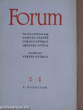 Forum 1950. március-április