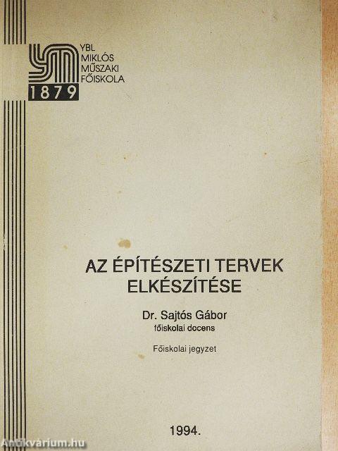 Az építészeti tervek elkészítése