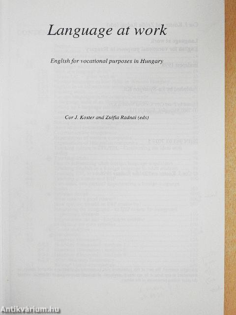Language at Work
