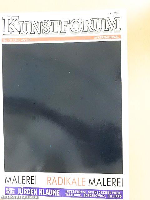 Kunstforum International März-April 1987