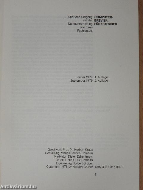 Computer-Brevier für Outsider