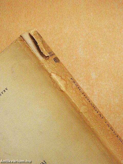 Pszichológiai tanulmányok IV.