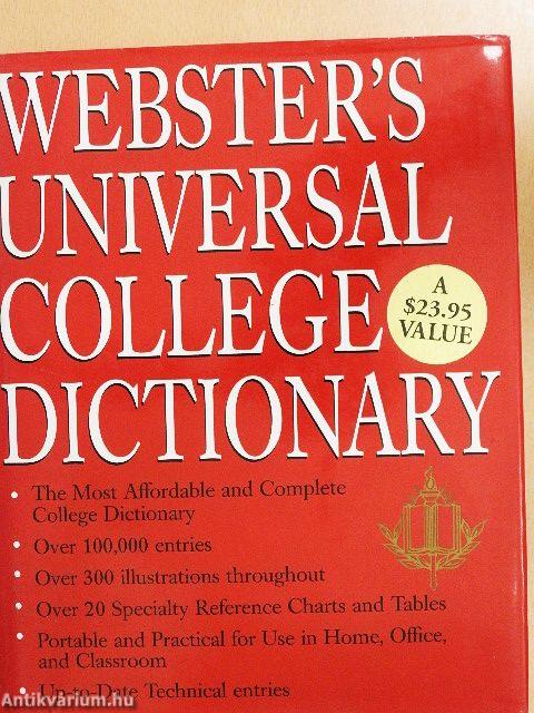 Webster's Universal College Dictionary
