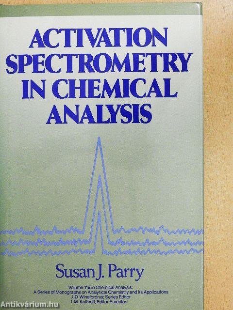 Activation Spectrometry in Chemical Analysis