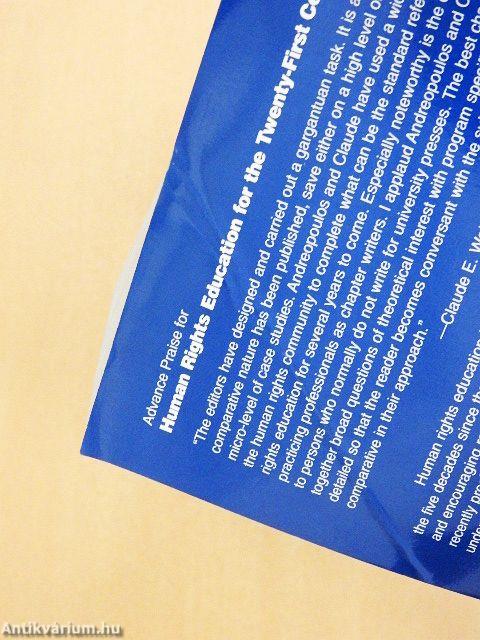 Human Rights Education for the Twenty-First Century