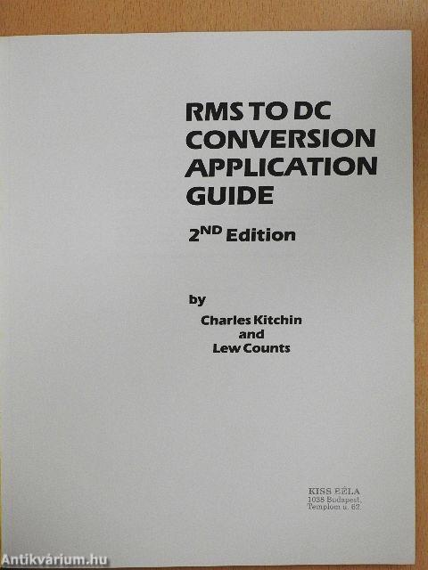 RMS to DC Conversion Application Guide