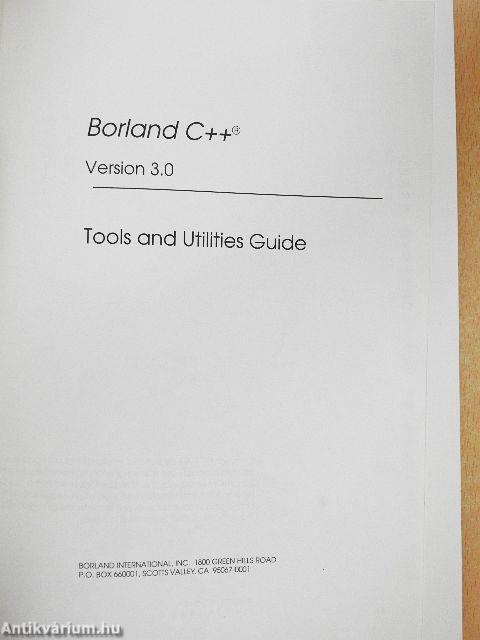 Borland C++ - Version 3.0