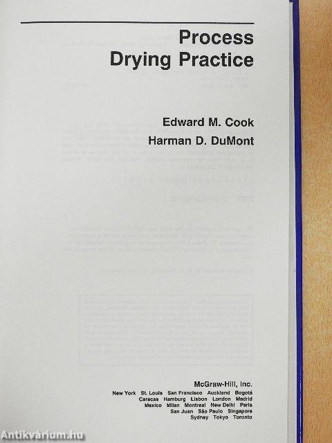Process Drying Practice