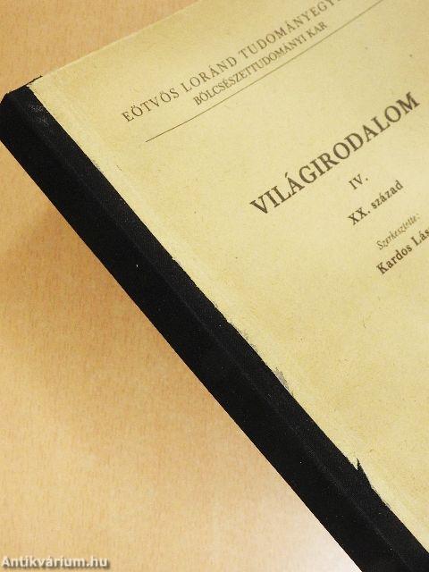 Világirodalom IV.