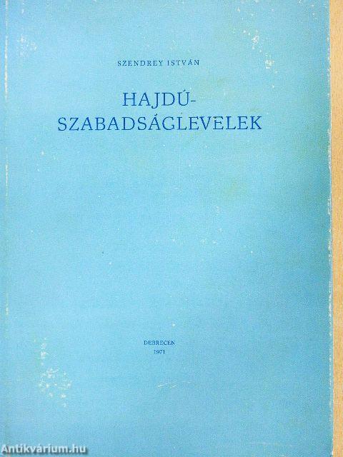 Hajdúszabadságlevelek