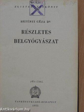 Részletes belgyógyászat