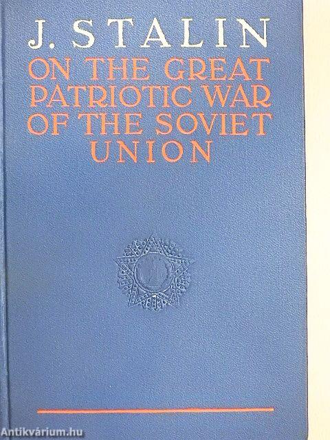 On the Great Patriotic War of the Soviet Union