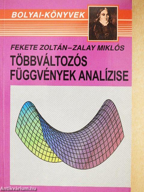 Többváltozós függvények analízise