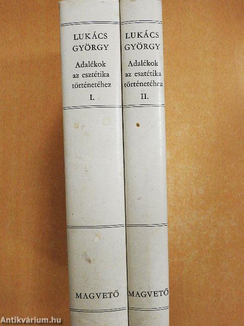 Adalékok az esztétika történetéhez I-II.