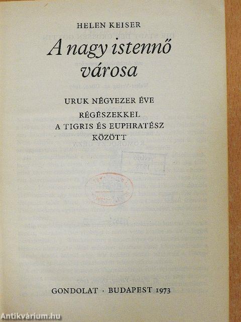 A nagy istennő városa