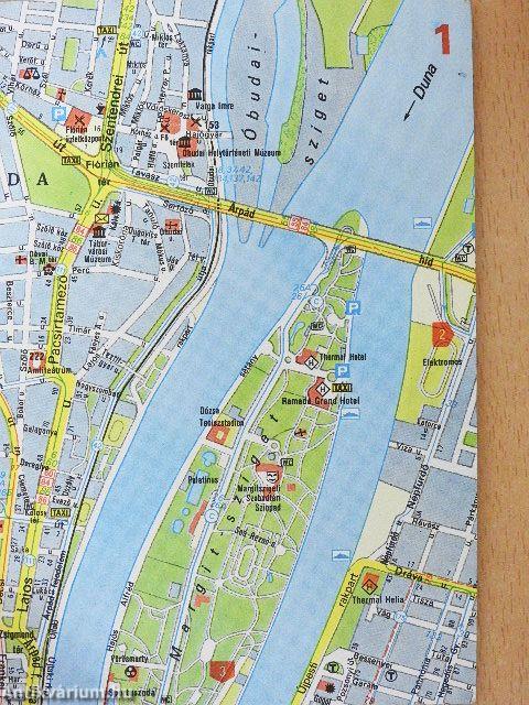 Budapest belváros zsebtérkép