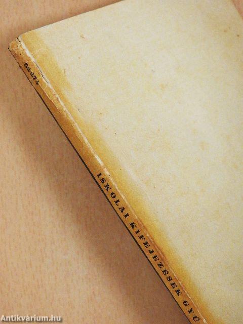 Iskolai kifejezések gyűjteménye