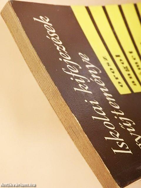 Iskolai kifejezések gyűjteménye