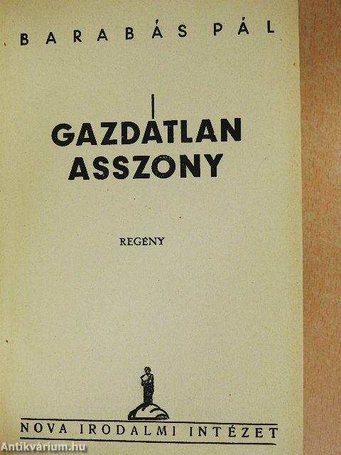 Gazdátlan asszony