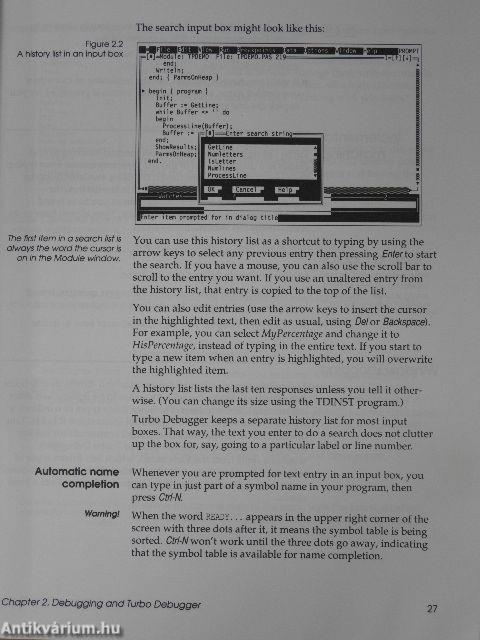 Turbo Debugger - Version 3.0