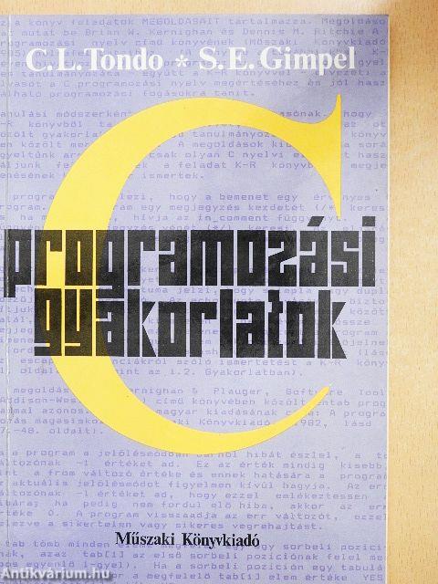 C programozási gyakorlatok